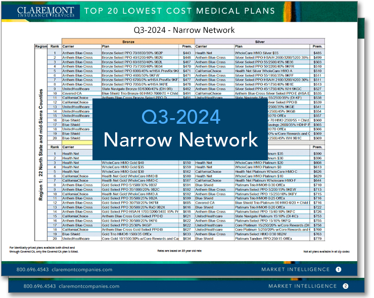 Narrow Network Plan Report